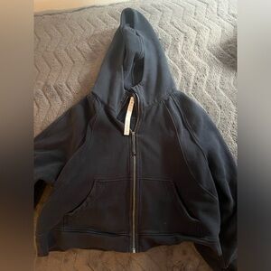 Lululemon Navy Scuba Oversized Full-Zip Hoodie XL/XXL